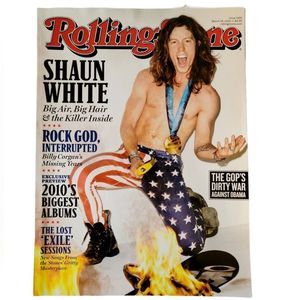 Rolling Stone Magazine 1100 March 2010 Shaun White Cover  No Label Newsstand